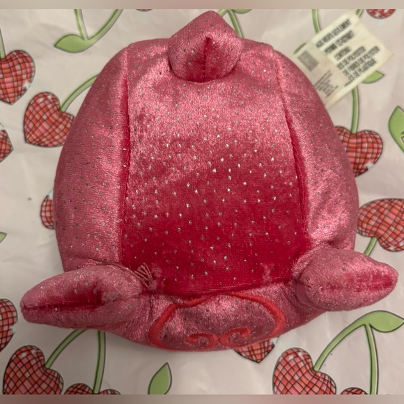 Num Noms Princess Razz Bear Plush Queen Raspberry Pink Silver Sparkles - Picture 2 of 5